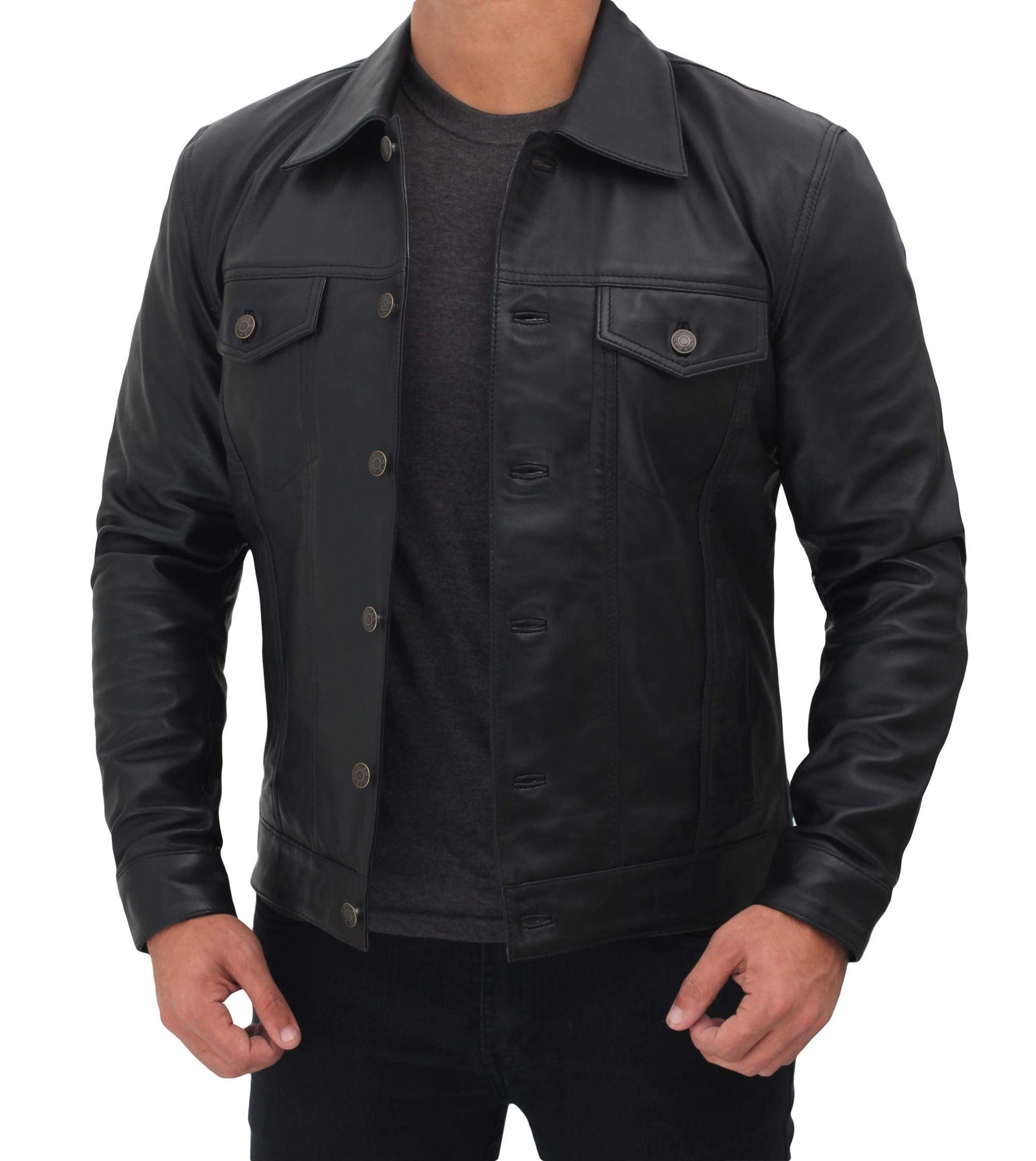 Real-Lambskin-Vintage-Trucker-Jacket