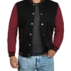 black-maroon-fleece-baseball-varsity-jacket-for-mens