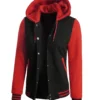 black-red-quilted-hooded-varsity-letterman-jacket-womens