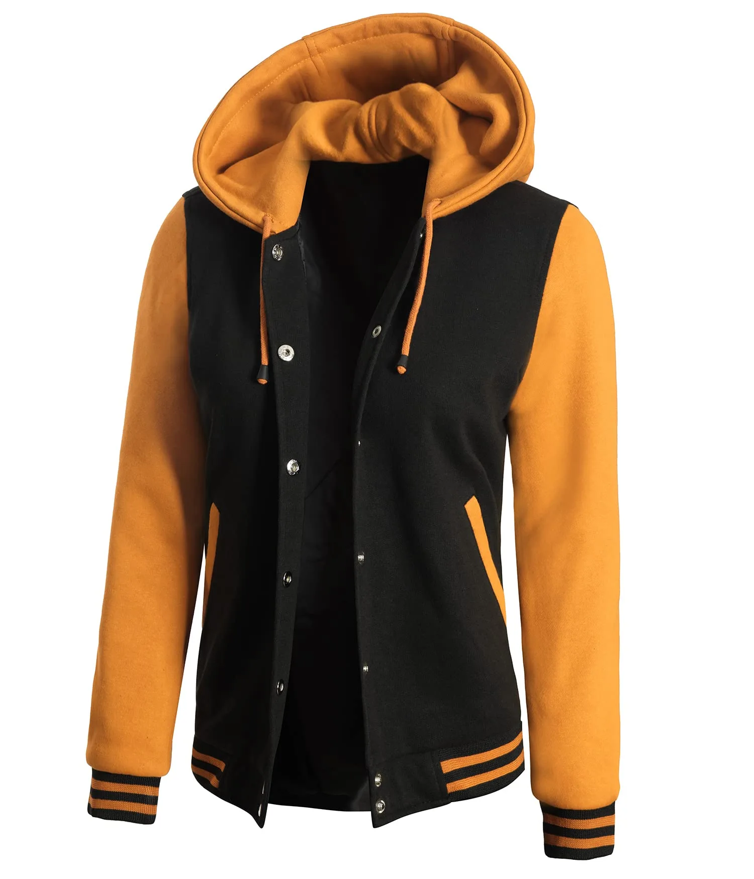 black-yellow-hooded-letterman-varsity-jacket-for-womens