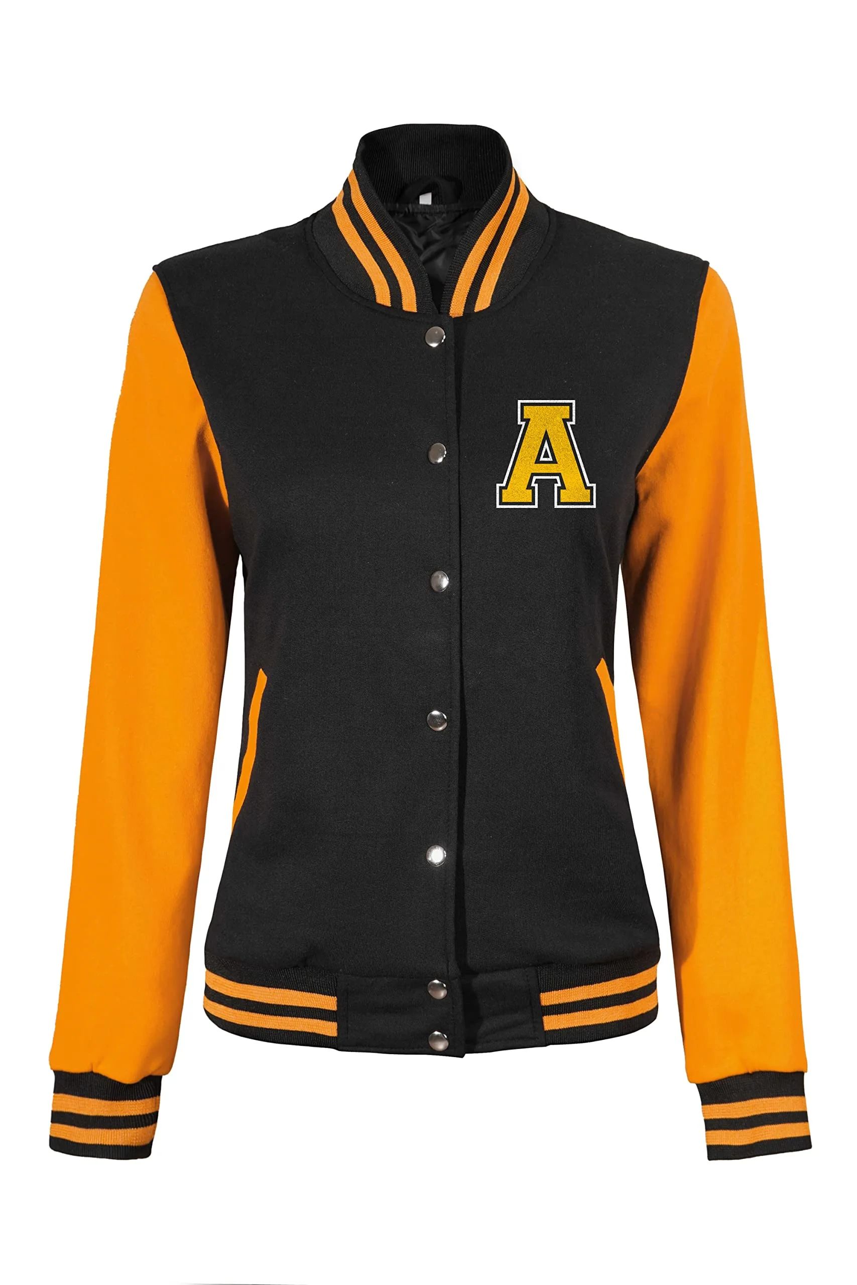 black-yellow-quilted-bomber-varsity-jacket-for-womens