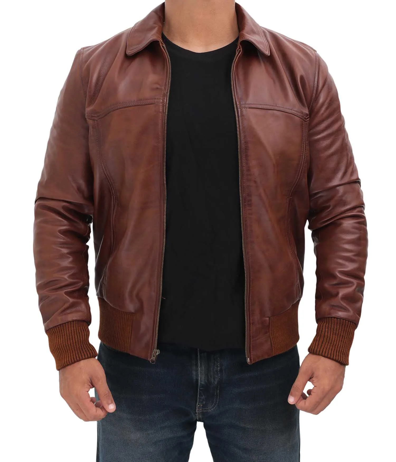 brown-quilted-vintage-style-leather-jacket-for-mens