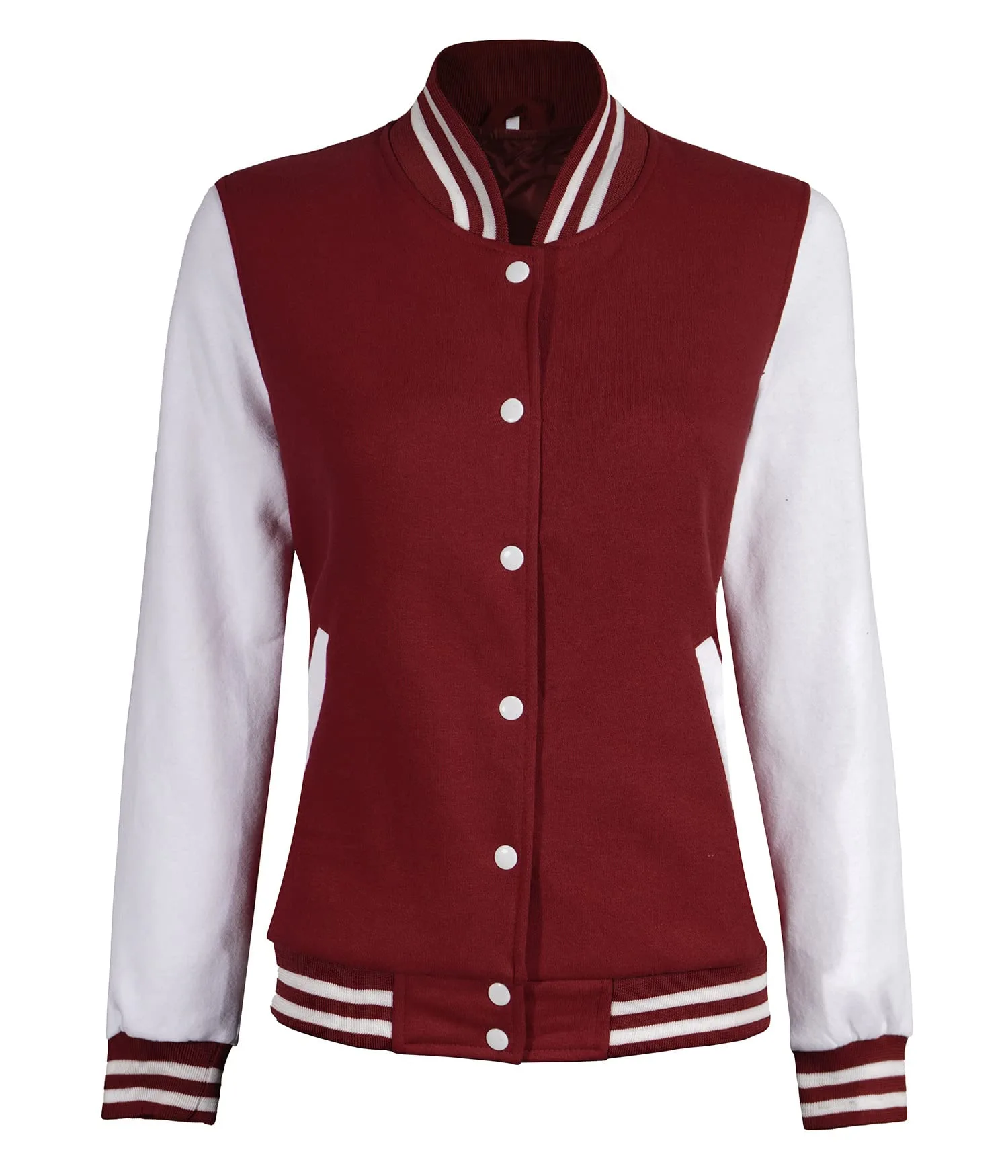 fashionable-maroon-white-letterman-varsity-jacket-for-womens