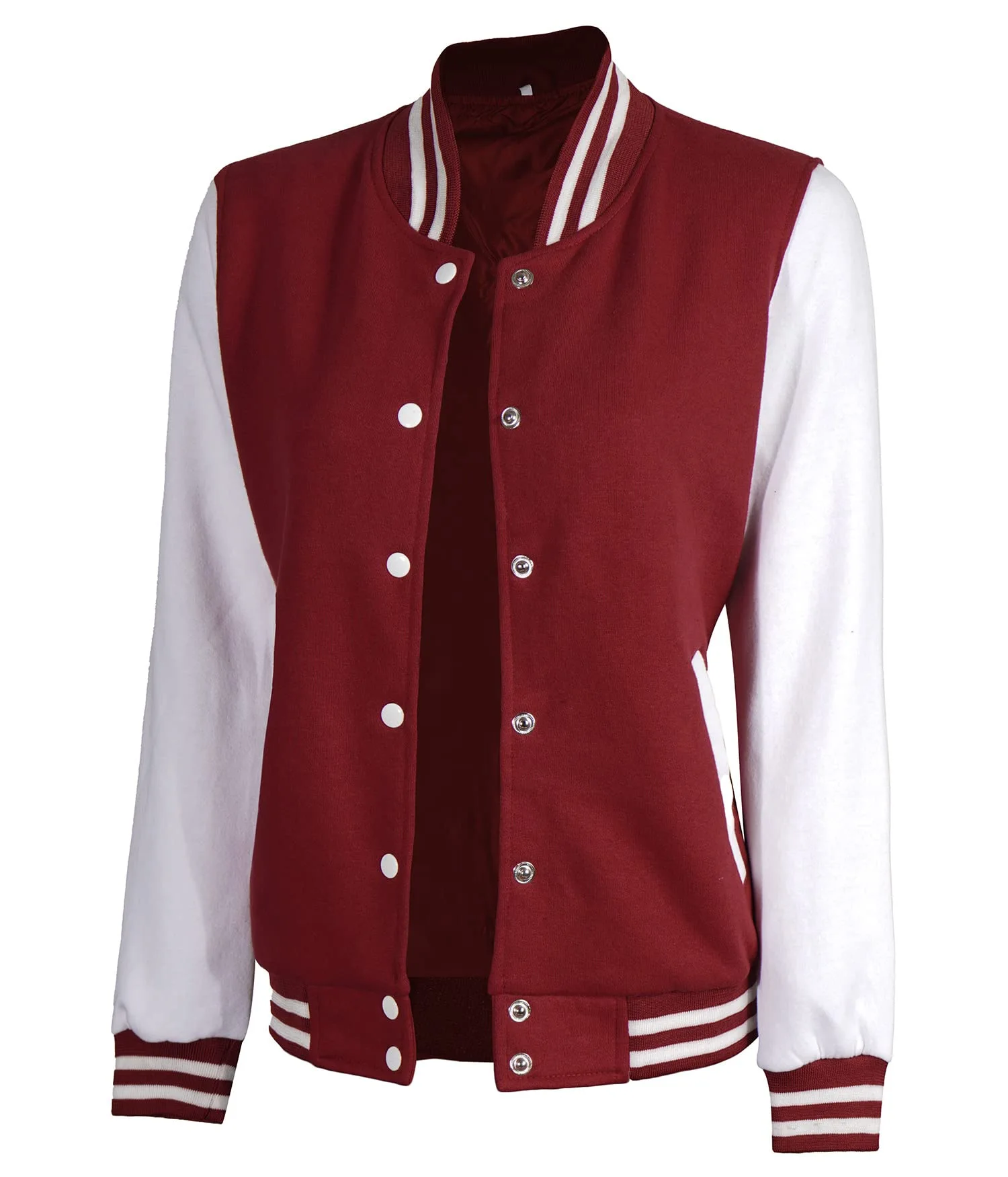 fashionable-maroon-white-letterman-varsity-jacket-for-womens